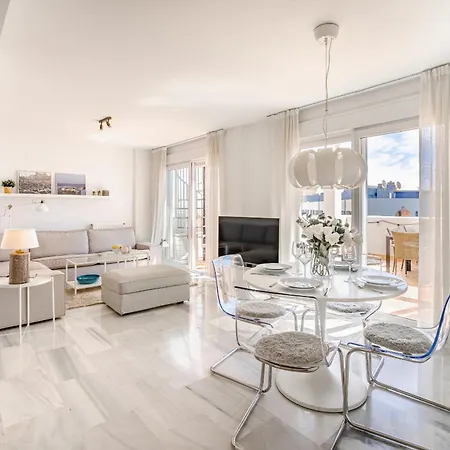 דירה 34 Rooftop Sea Views אסטפונה